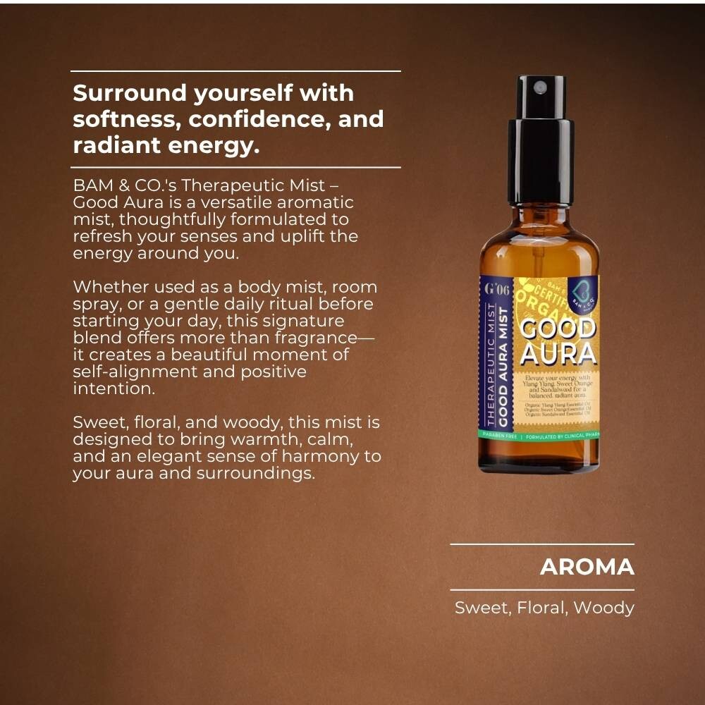 BAM & CO Good Aura Therapeutic Mist 50ml
